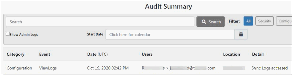 Riva-Cloud--Audit-Summary--View-Logs-Configuration-event.png